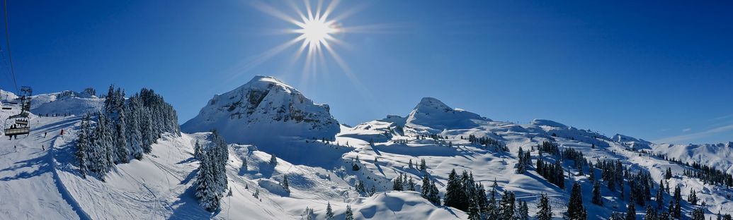 Piste VTT la Vink Line - Partie Supérieure