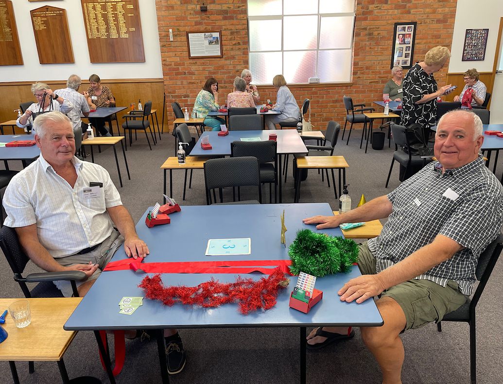TASSIE MATCHPOINT PAIRS Rd. 1 Red Pts