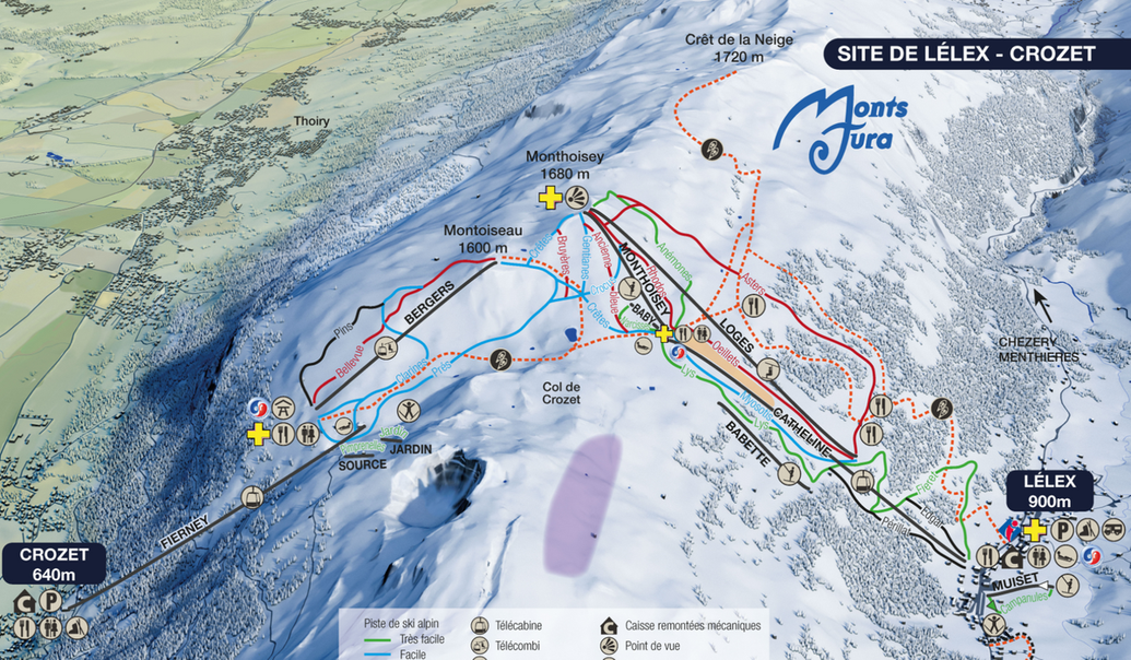 Cours collectifs de ski pour niveaux débutant à Flocon