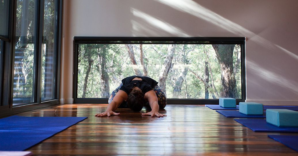 Yoga in the park