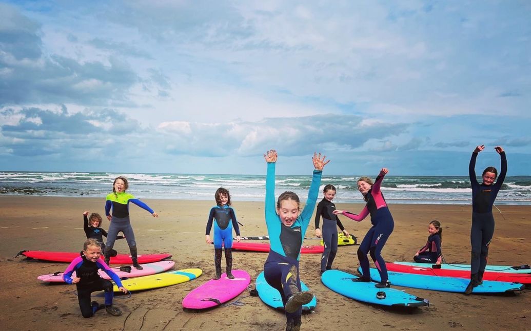 Kid's Surf Camp in Strandhill