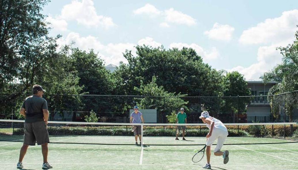 Community Tennis at New Farm Park