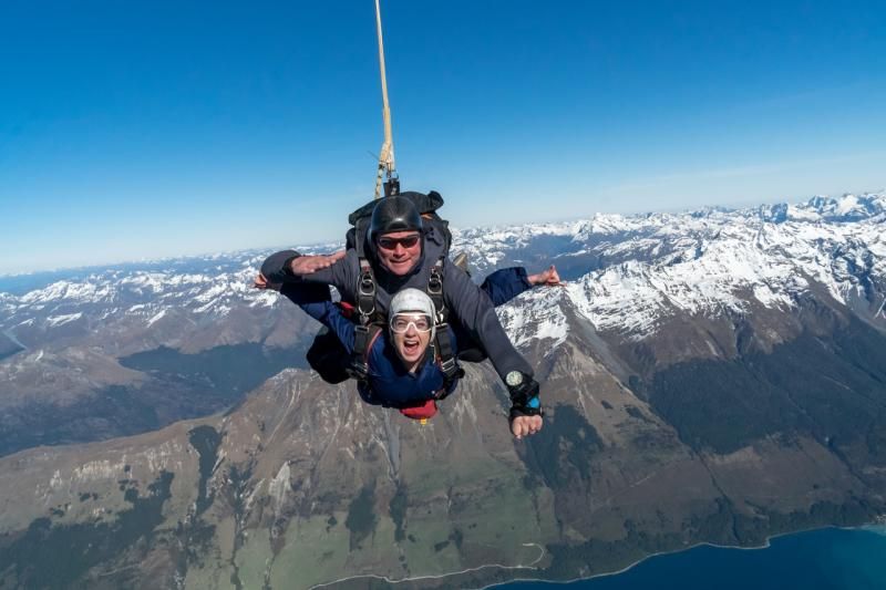Tandem Skydiving in Paradise NZ