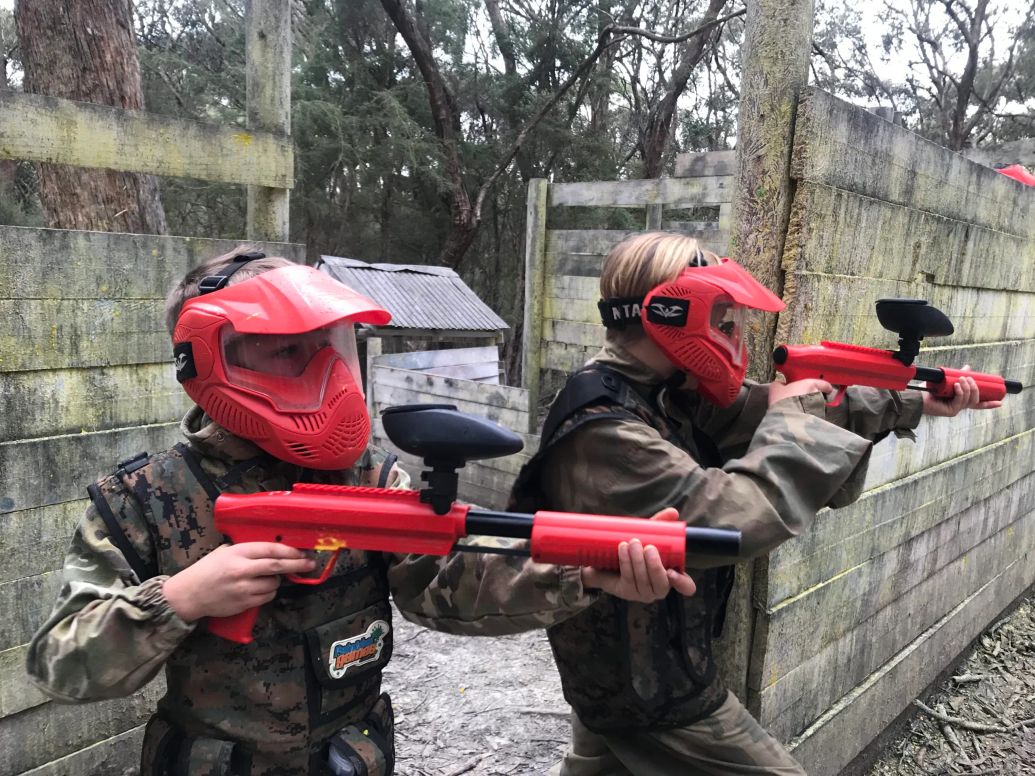 Kids Groups Paintball