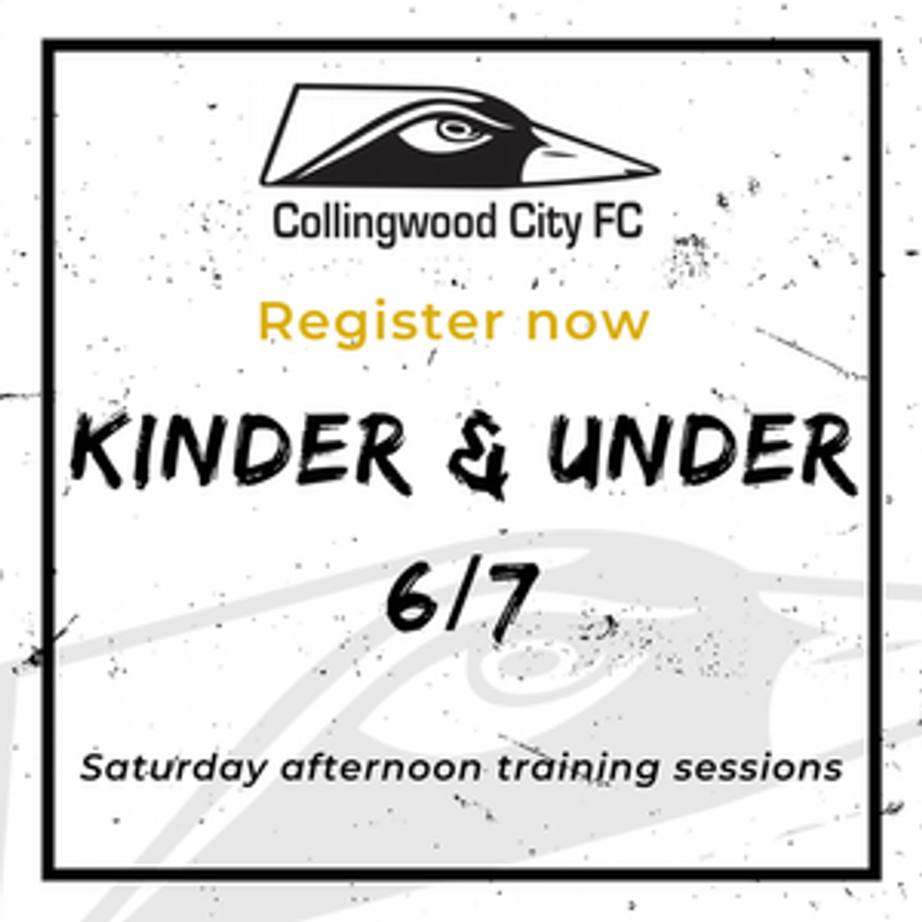 Kinder Kids and Under 6/7 Soccer Program