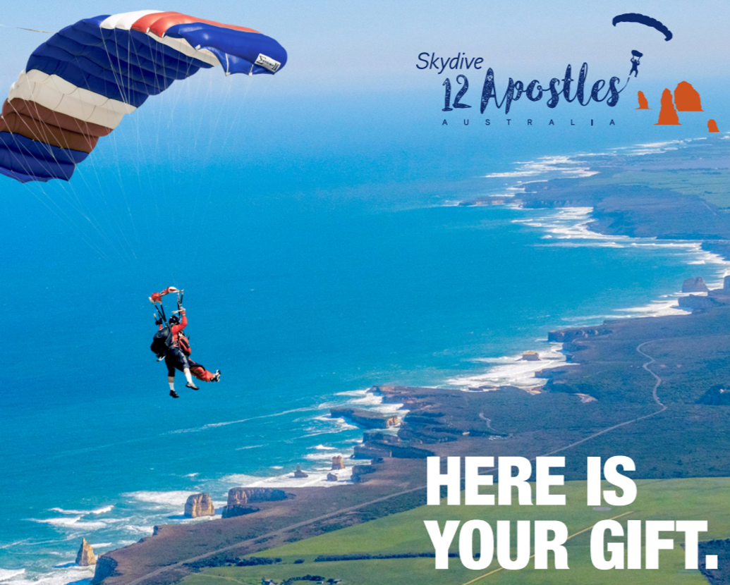 Skydiving over the Great Ocean Road