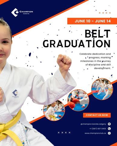 Karate Belt Graduation Event