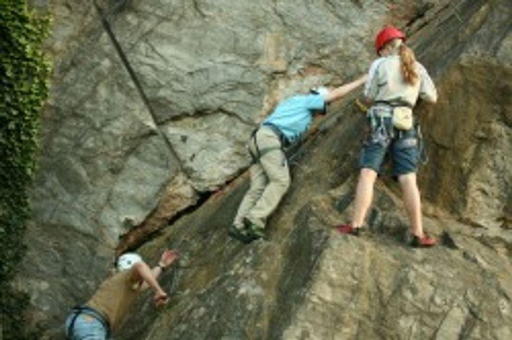 Mount Batten Outdoor Climbing Wall Climbing sessions
