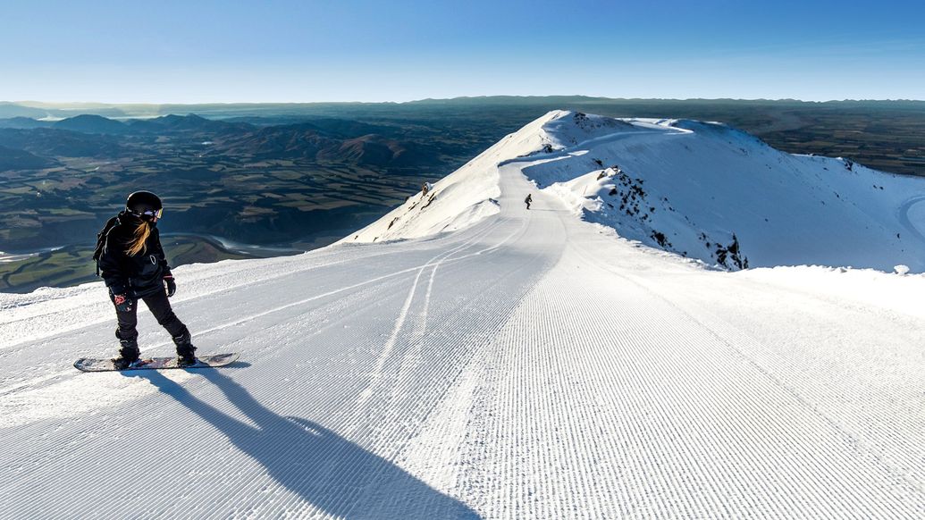 Learn to Ski First Time on the Mountain
