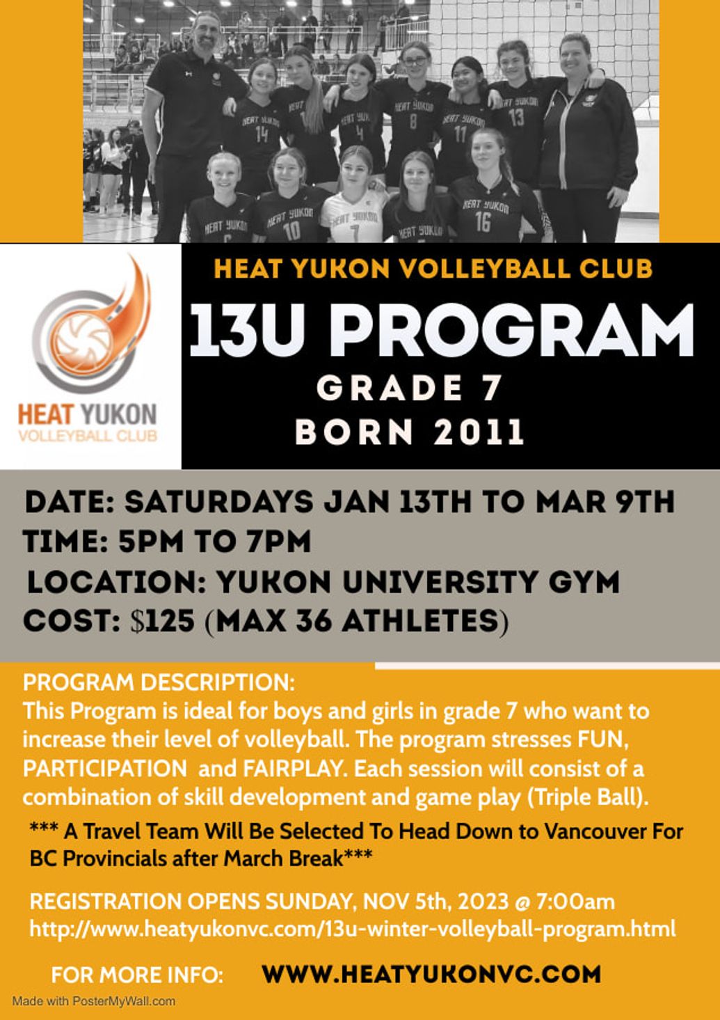 Square 1 Volleyball Program