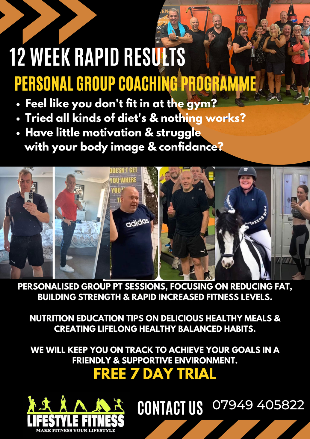 BODY TRANSFORMATION COACHING