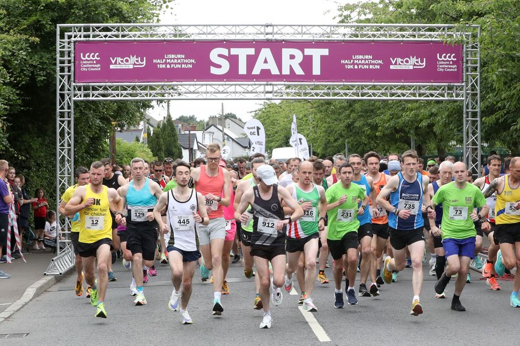 Lisburn Half Marathon, 10K Road Race & Fun Run